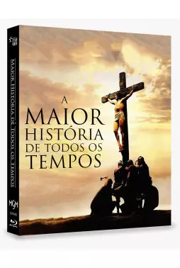 Blu-ray - A Maior História de Todos os Tempos - Edição de Colecionador - Exclusivo (John Wayne - Sidney Poitier - Max von Sydow - Charlton Heston)