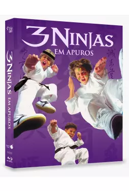 Blu-ray - Três Ninjas – Ninjas em Apuros - Edição de Colecionador - Exclusivo 
