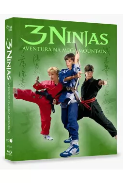 Blu-ray - Três Ninjas – Aventura na Mega Montanha - Edição de Colecionador - Exclusivo 