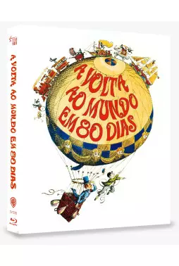 Blu-ray - A Volta ao Mundo em 80 Dias - Edição de Colecionador (Exclusivo) - David Niven - Cantinflas - Shirley MacLaine