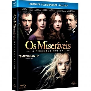 Blu-ray - Os Miseráveis - Edição de Colecionador (Com Trilha Sonora + Livreto + Cards)