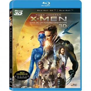 Blu-ray - X-Men - Dias de Um Futuro Esquecido (3D + 2D) - Duplo