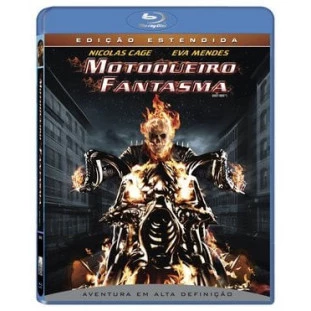 Blu-ray - Motoqueiro Fantasma - Edição Estendida (Nicolas Cage - Eva Mendes)