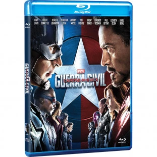 Blu-ray - Capitão América - Guerra Civil