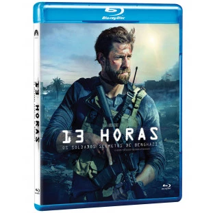 Blu-ray -  13 Horas - Os soldados Secretos de Benghazi - Edição de Colecionador com Luva - Duplo (Exclusivo)