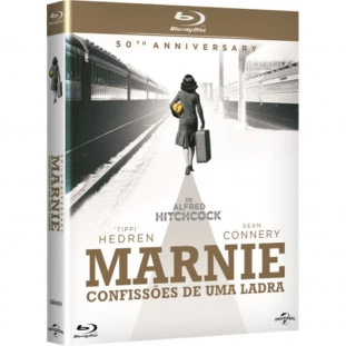 Blu-ray - Marnie - Confissões de Uma Ladra - Edição de Colecionador (Com Pôster de Tecido + Cards) (Alfred Hitchcock)