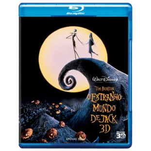 Blu-ray - O Estranho Mundo de Jack 3D (Tim Burton)