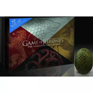Blu-ray - Game Of Thrones - 1ª Temporada Completa - GIFT SET (Edição com o Ovo de Dragão)