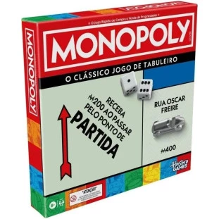 Jogo - Monopoly - O Clássico Jogo de Tabuleiro (Grow)