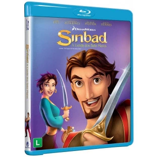 Blu-ray - Sinbad - A Lenda dos Sete Mares (Brad Pitt - Michelle Pfeiffer - Catherine Zeta-Jones - Joseph Fiennes)