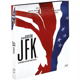 Blu-ray - JFK - A Pergunta Que Não Quer Calar (Kevin Bacon - Kevin Costner - Tommy Lee Jones) - Edição com luva