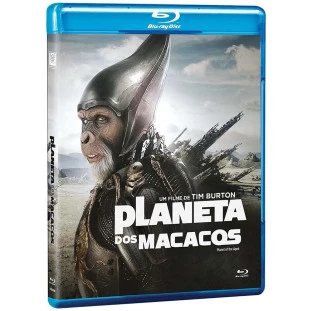 Blu-ray - Planeta dos Macacos - Edição de colecionador (Mark Wahlberg - Tim Burton)