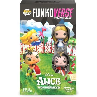 Jogo - Funkoverse Strategy Game Alice no Paaís das Maravilhas