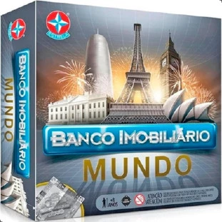 Jogo - Banco Imobiliário Mundo (Estrela)