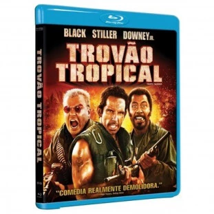 Blu-ray - Trovão Tropical - Versão do Diretor (Jack Black - Ben Stller - Robert Downey Jr - Tom Cruise)