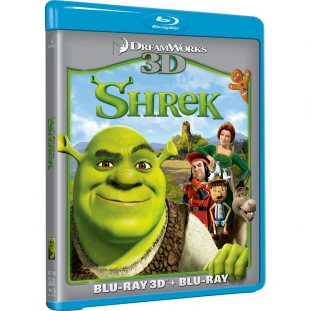 Blu-ray - Shrek (3D + 2D) - Mike Myers - Eddie Murphy - Cameron Diaz