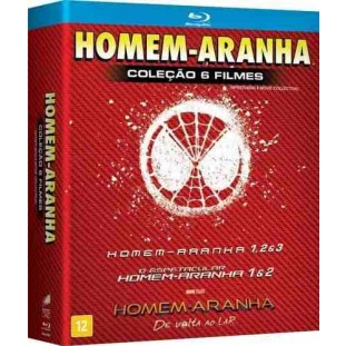 Blu-ray - Homem-Aranha - Coleção com 6 filmes