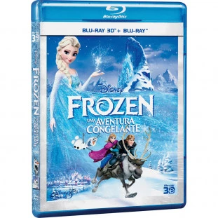 Blu-ray - Frozen - Uma Aventura Congelante - Edição de Colecionador (3D + 2D)