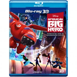 Blu-ray - Operação Big Hero 3D (Somente 3D)