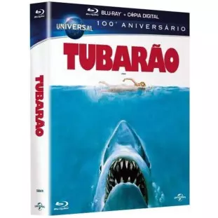 Blu-ray - Tubarão - Edição Limitada de Colecionador Com luva e Livro (Steven Spielberg)