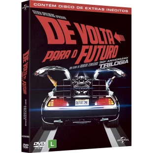 De Volta Para o Futuro - Trilogia Completa - 30º Aniversário - 4 DVDs (Michael J. Fox - Christopher Lioyd)