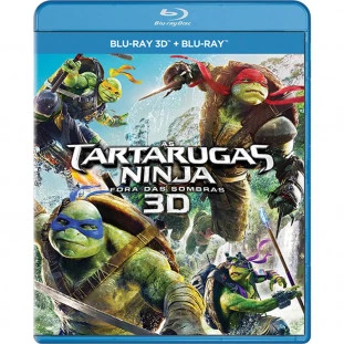 Blu-ray - As Tartarugas Ninjas - Fora das Sombras (3D + 2D) 