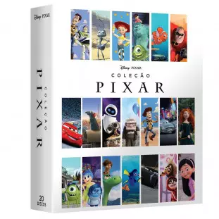 DVD - PIXAR - Coleção com 20 Filmes