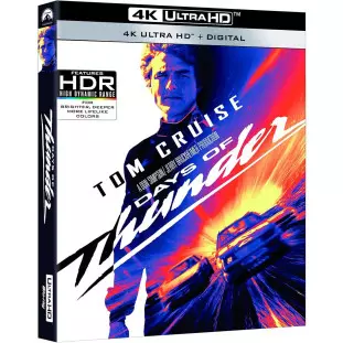 Blu-ray 4K - Dias de Trovão (Tom Cruise - Nicole Kidman - Robert Duvall - Tony Scott)