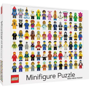 Quebra-cabeça - LEGO Minifigura de 1000 peças