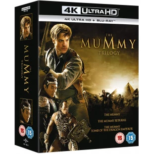 Blu-ray 4K - A Mumia - Trilogia Completa