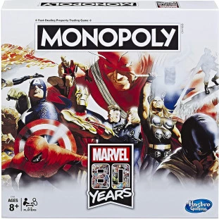 Monopoly Marvel 80 Anos