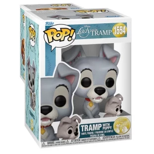Funko - A Dama e o Vagabundo 70 Anos - Vagabundo com o Filhote 1554
