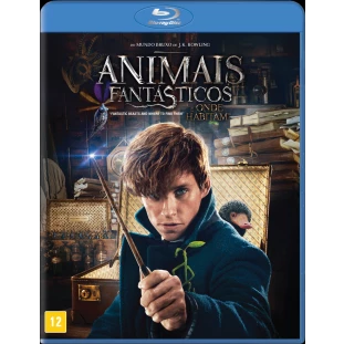 Blu-ray - Animais Fantásticos e Ondem Habitam (Com 2 cartelas de imãs)
