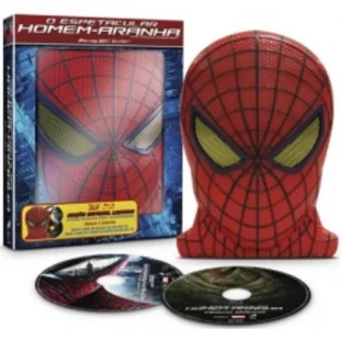 Blu-ray - O Espetacular Homem-Aranha - Edição Limitada (3D + 2D) - Com Máscara
