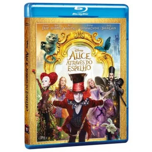 Blu-ray - Alice no País das Maravilhas 2 - Através do Espelho (Johnny Depp - Anne Hathaway)