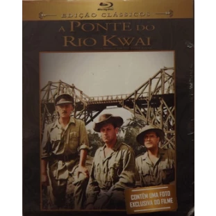 Blu-ray - A Ponte do Rio Kwai - Edição com luva