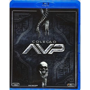 Blu-ray - Alien Vs Predador 1 e 2 - Coleção Completa