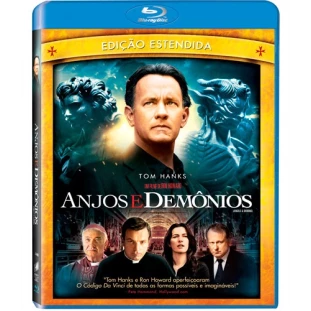 Blu-ray - Anjos e Demônios  - 2 Versões do Filme (Tom Hanks - Ron Howard)