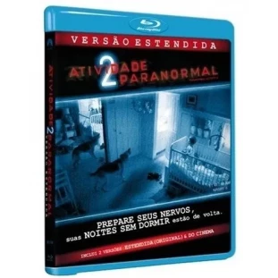 Blu-ray - Atividade Paranormal 2 (As duas versões do filme)