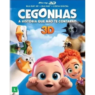Blu-ray - Cegonhas - A História que não te contaram - Edição de Colecionador - DUPLO (Jennifer Ariston)