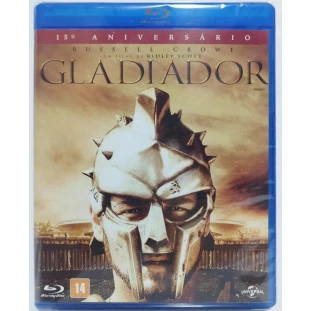 Blu-ray - Gladiador - Edição de 15º Aniversário (Ridley Scott - Russell Crowe - Joaquin Phoenix) - DUPLO - 2 Versões do Filme