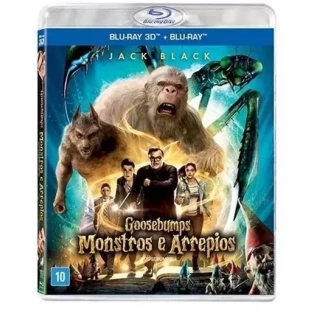 Blu-ray - Goosebumps - Monstros e Arrepios (3D + 2D)