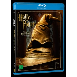 Blu-ray - Harry Potter e a Pedra Filosofal - Edição de Colecionador - Duas versões do Filme (DUPLO)
