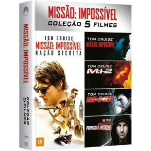 Blu-ray - Missão Impossível - Coleção com os 5 filmes