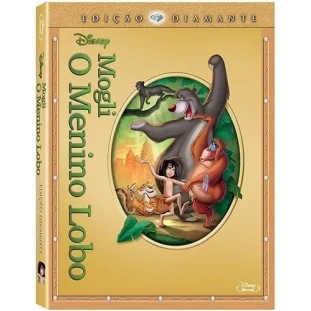 Blu-Ray - Mogli - O Menino Lobo - Edição Diamante (Com luva)