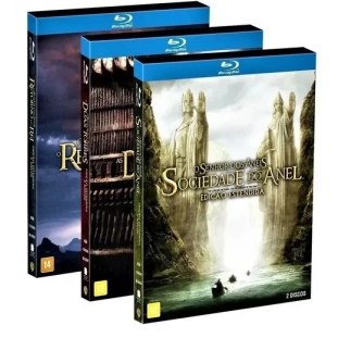 Blu-ray - O Senhor dos Anéis - Edição Estendida - Coleção Completa (6 discos)