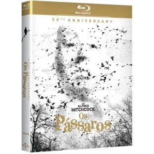 Blu-ray - Os Pássaros - Edição de 50º Aniversário - Edição com Pôster de Tecido + Cards (Alfred Hitchcock)