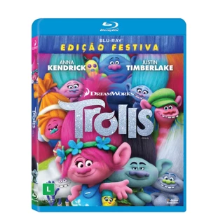 Blu-ray - Trolls - Edição Festiva (Anna Cooke Kendrick)