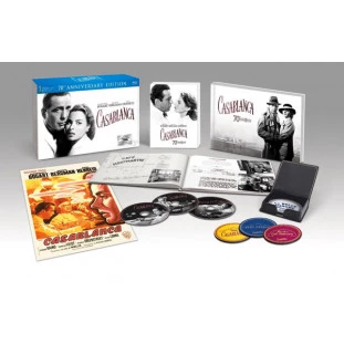 Blu-ray - Casablanca - edição de 70º Aniversário - Edição Limitada e Numerada (GIFT SET)