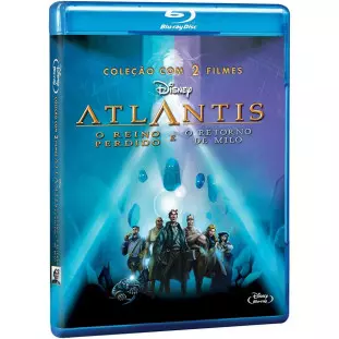 Blu-ray - Atlantis - Coleção Completa (O Reino Perdido + O Retorno de Milo)